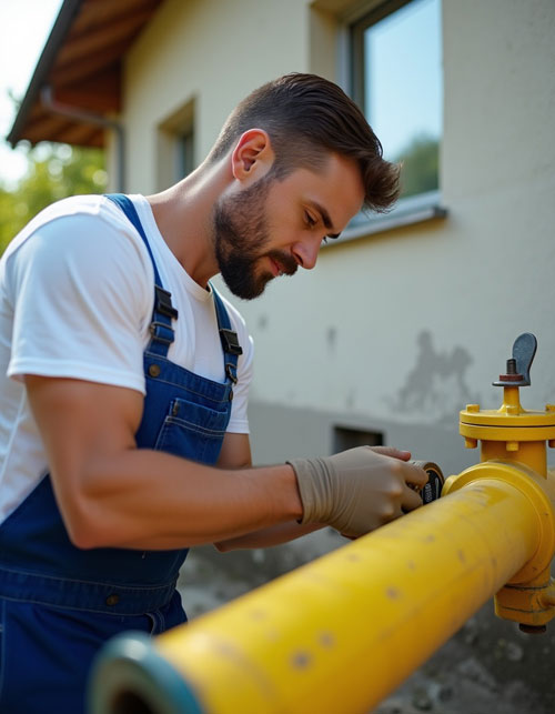 instalare gaze natural la curte instalare gaze natural la curte